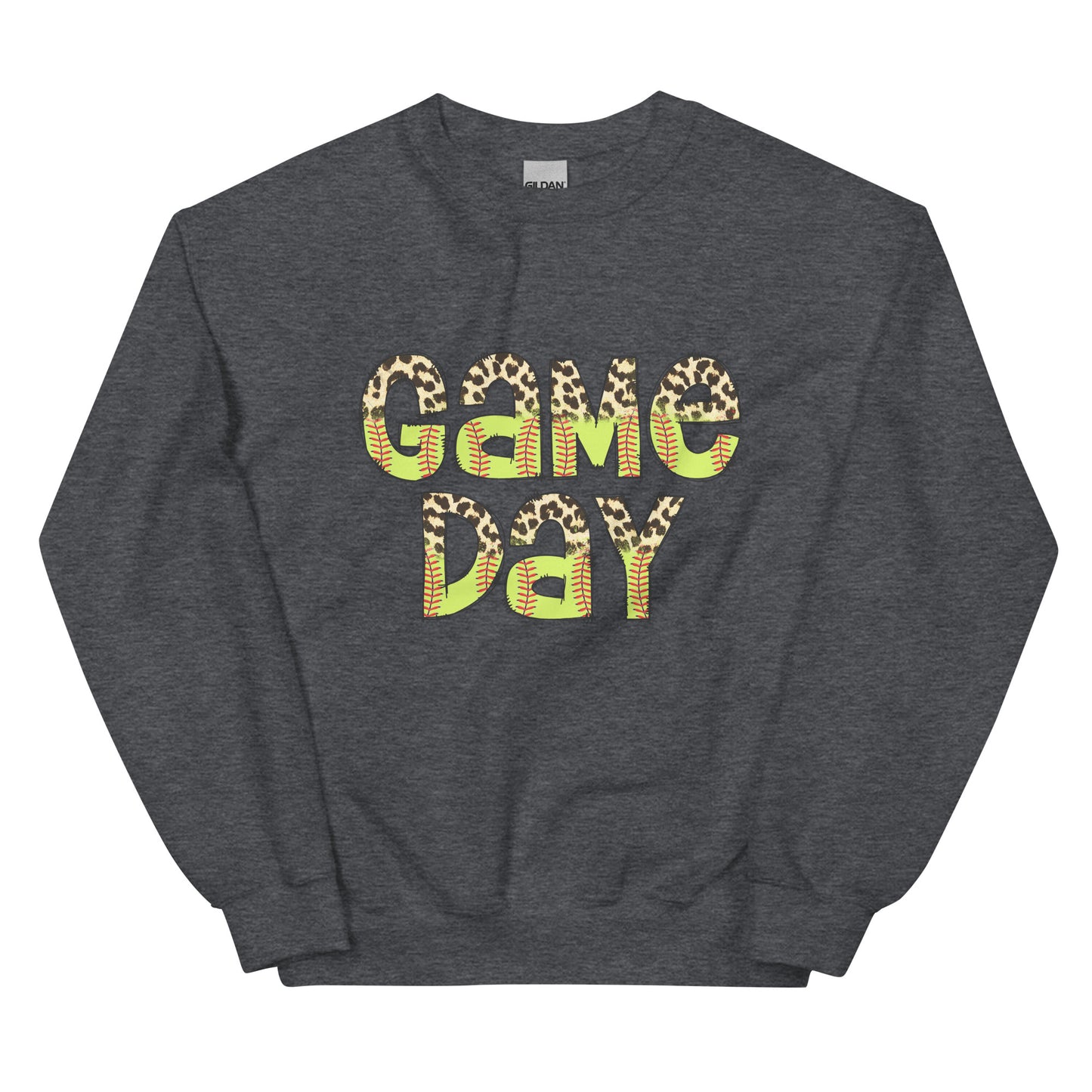 Cheetah Softball  Sweatshirt