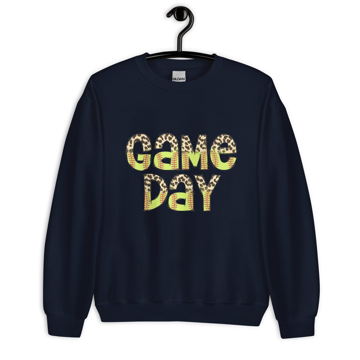 Cheetah Softball  Sweatshirt