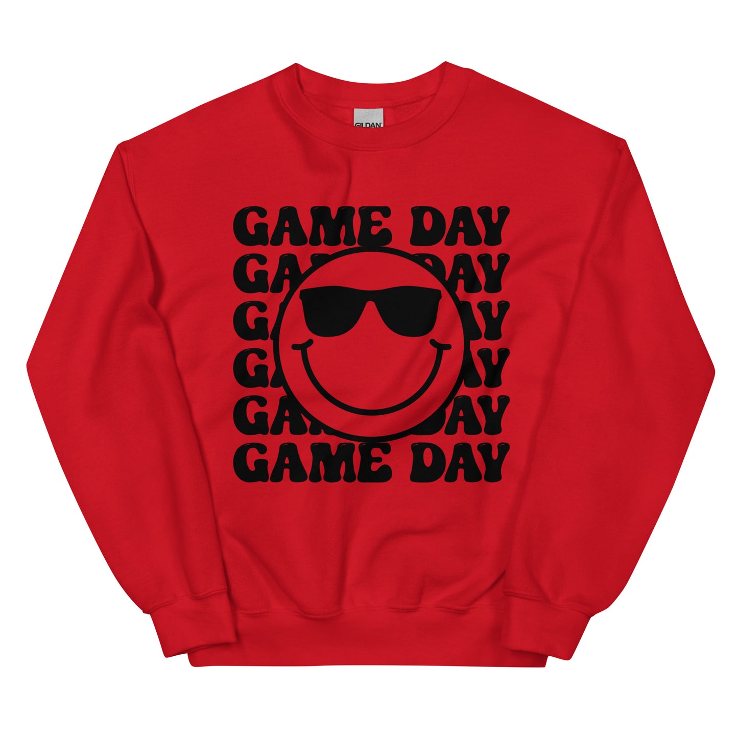 Smiley Face Game Day Sweatshirt