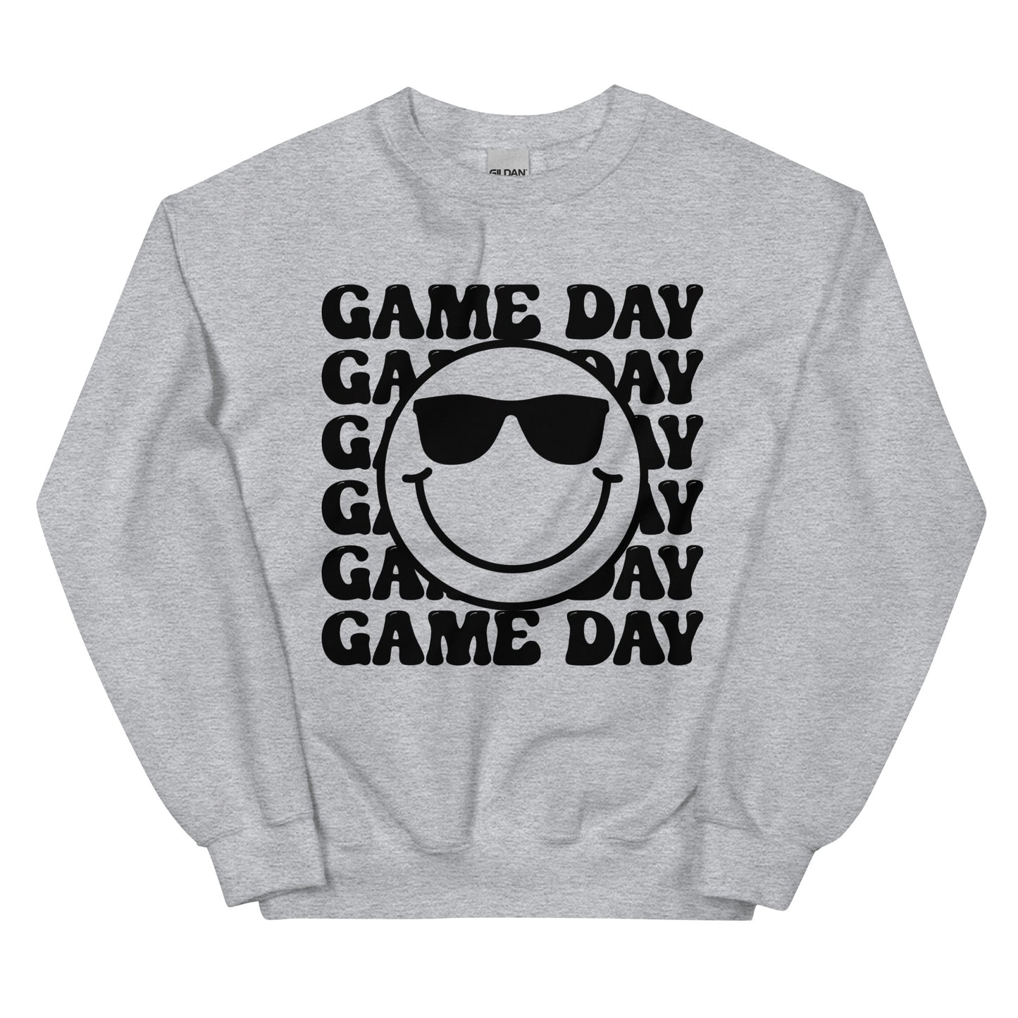 Smiley Face Game Day Sweatshirt