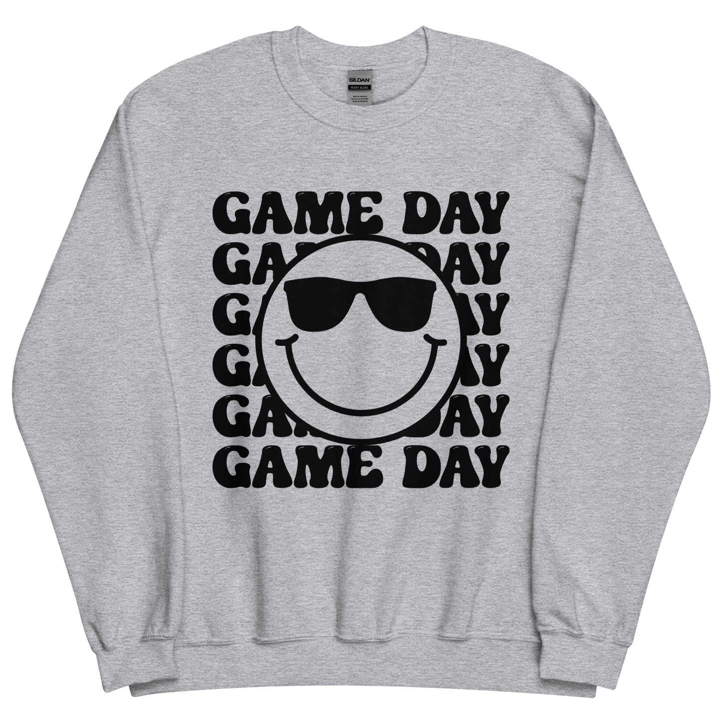 Smiley Face Game Day Sweatshirt