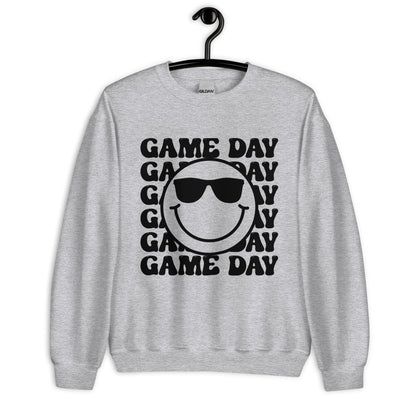 Smiley Face Game Day Sweatshirt