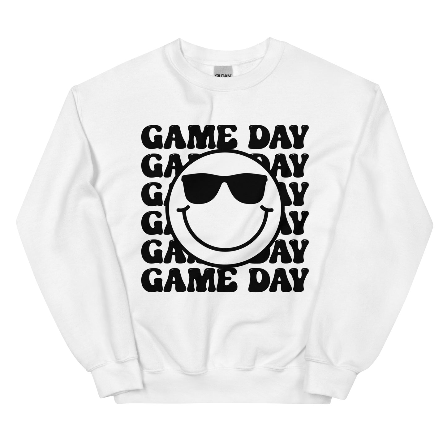 Smiley Face Game Day Sweatshirt