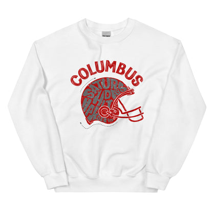 Saturdays Hit Harder in Columbus Sweatshirt