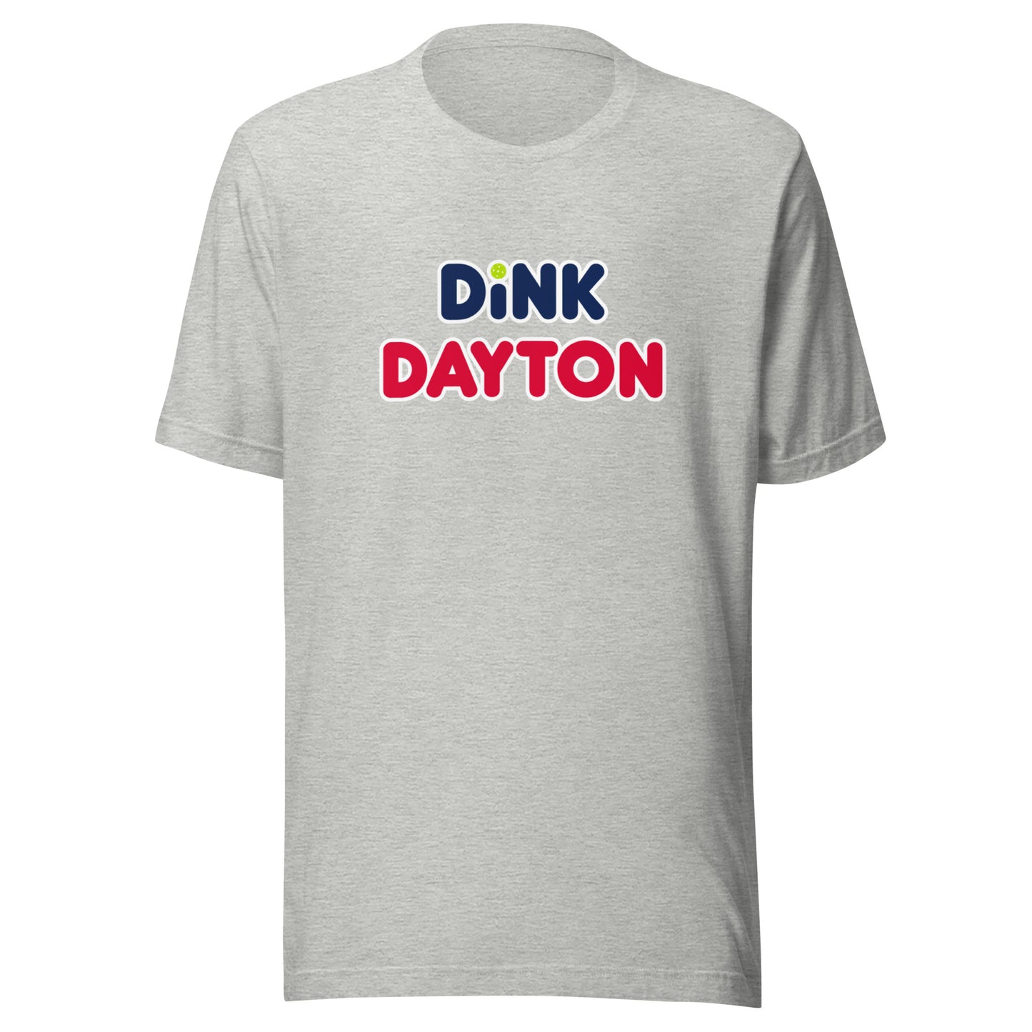 Dink Dayton Red Pickleball t-shirt