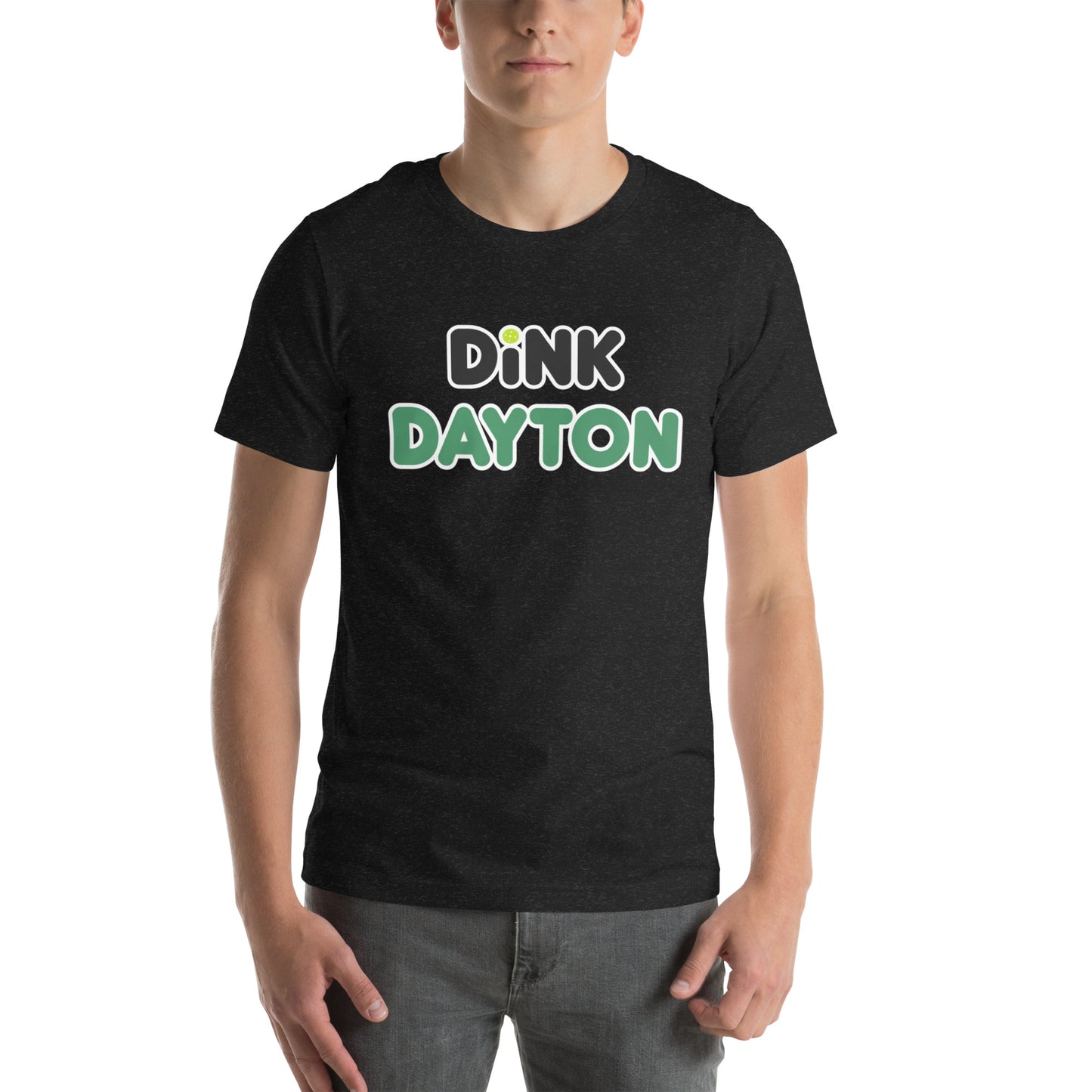 Dink Dayton Green Pickleball t-shirt