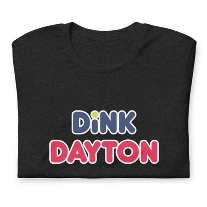 Dink Dayton Red Pickleball t-shirt