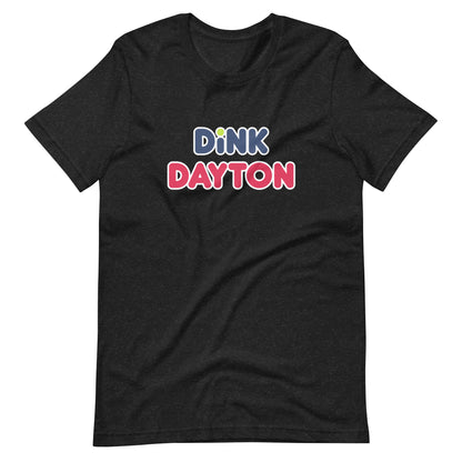 Dink Dayton Red Pickleball t-shirt