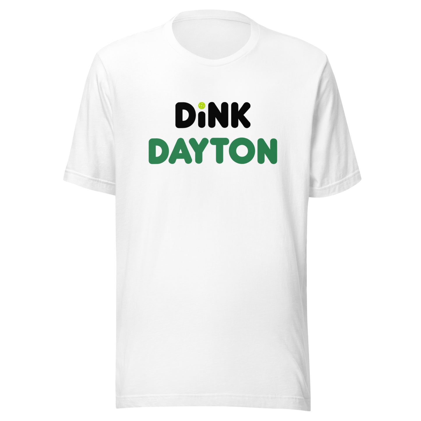 Dink Dayton Green Pickleball t-shirt